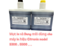 Mực in và dung môi dùng cho máy in hiệu Citronix model Ci5300 và Ci5500